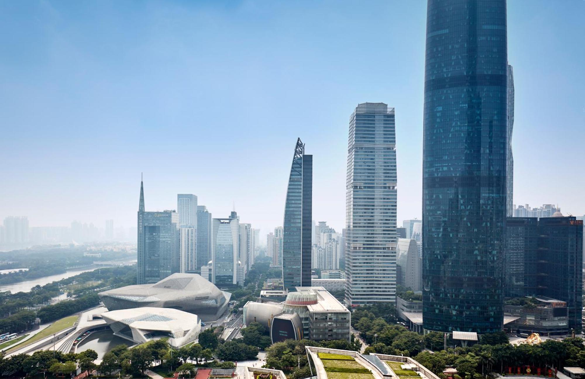 The Ritz-Carlton, Guangzhou Hotel Екстериор снимка